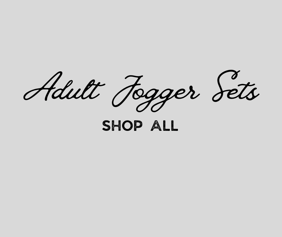 Adult Jogger Sets